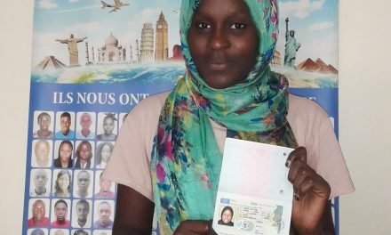 Fama Dieng a obtenu son visa pour la France