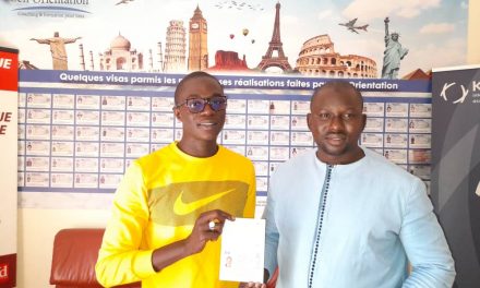 Modou Mbene LO vient d’obtenir son visa pour la France